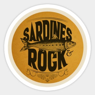 Sardines & Rock Sticker